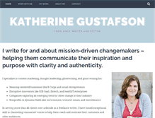 Tablet Screenshot of katherinegustafson.com